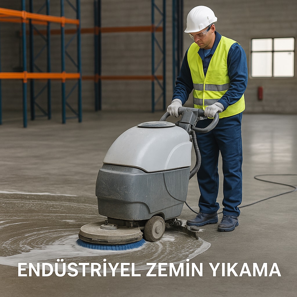 Üsküdar Endüstriyel Zemin Yıkama